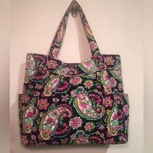 VERA BRADLEY PETAL PAISLEY TOTE BAG